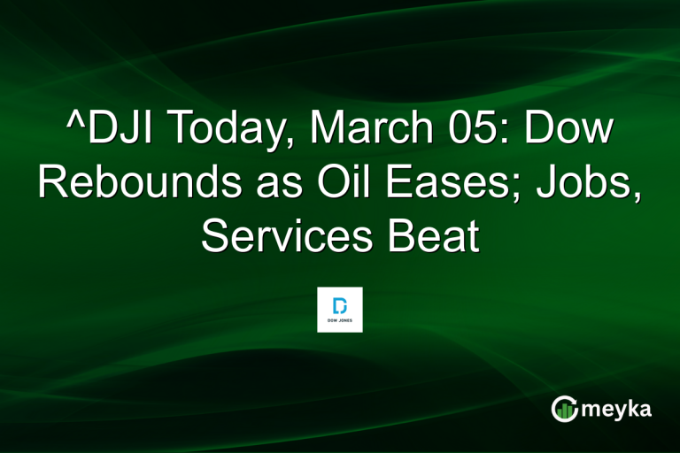 ^DJI Today, March 05: Dow Rebounds as Oil Eases; Jobs, Services Beat