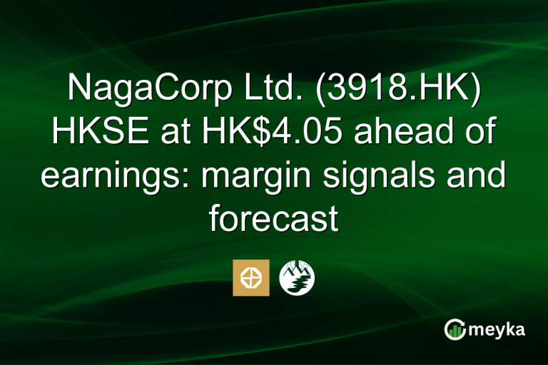 NagaCorp Ltd. (3918.HK) HKSE at HK$4.05 ahead of earnings: margin signals and forecast