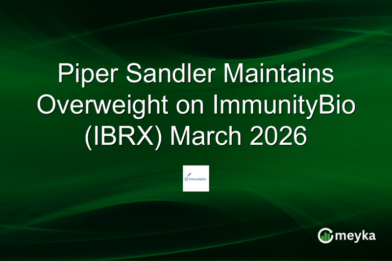 Piper Sandler Maintains Overweight on ImmunityBio (IBRX) March 2026