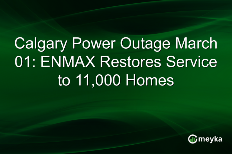 Calgary Power Outage March 01: ENMAX Restores Service to 11,000 Homes