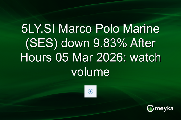 5LY.SI Marco Polo Marine (SES) down 9.83% After Hours 05 Mar 2026: watch volume