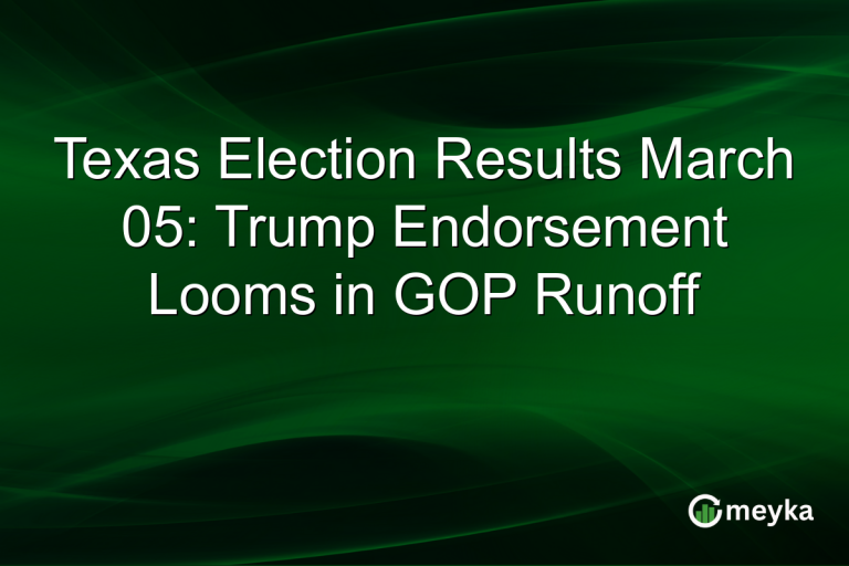 Texas Election Results March 05: Trump Endorsement Looms in GOP Runoff