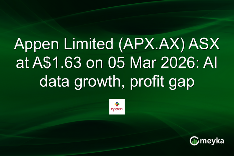 Appen Limited (APX.AX) ASX at A$1.63 on 05 Mar 2026: AI data growth, profit gap
