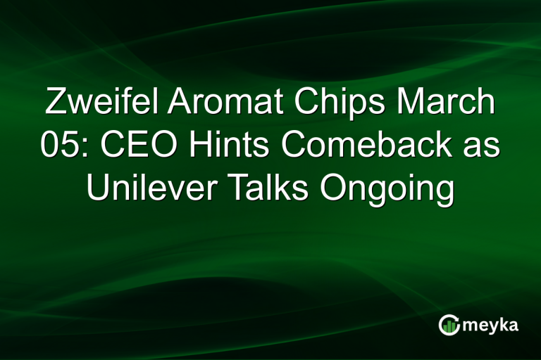 Zweifel Aromat Chips March 05: CEO Hints Comeback as Unilever Talks Ongoing