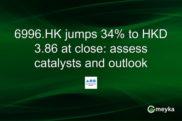 6996.HK jumps 34% to HKD 3.86 at close: assess catalysts and outlook