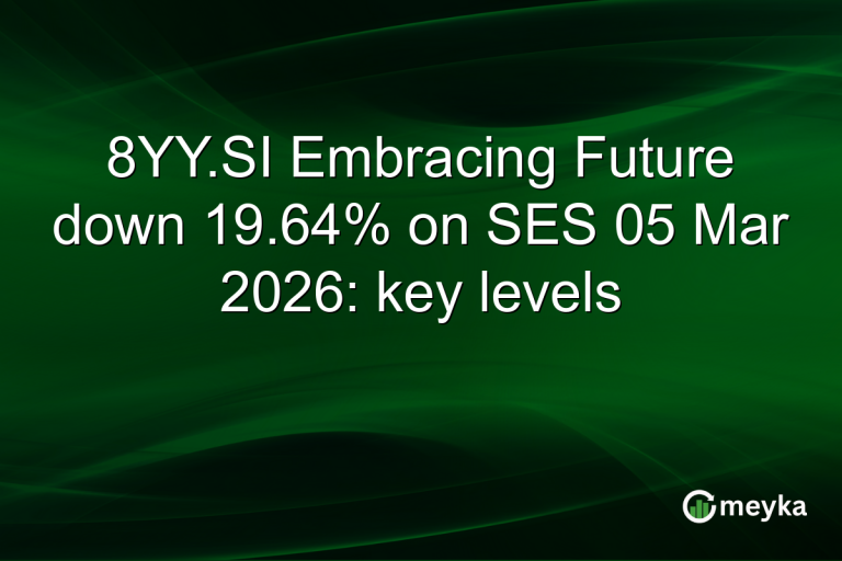 8YY.SI Embracing Future down 19.64% on SES 05 Mar 2026: key levels