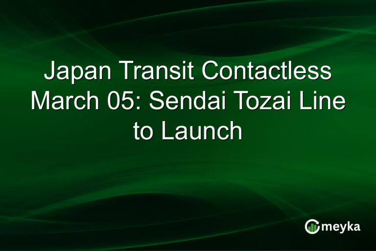 Japan Transit Contactless March 05: Sendai Tozai Line to Launch