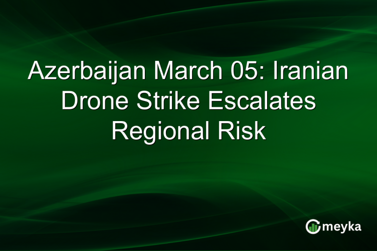 Azerbaijan March 05: Iranian Drone Strike Escalates Regional Risk