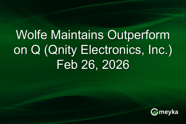 Wolfe Maintains Outperform on Q (Qnity Electronics, Inc.) Feb 26, 2026