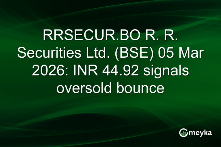RRSECUR.BO R. R. Securities Ltd. (BSE) 05 Mar 2026: INR 44.92 signals oversold bounce