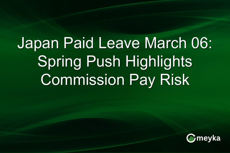 Japan Paid Leave March 06: Spring Push Highlights Commission Pay Risk