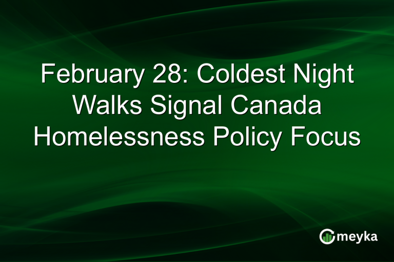 February 28: Coldest Night Walks Signal Canada Homelessness Policy Focus