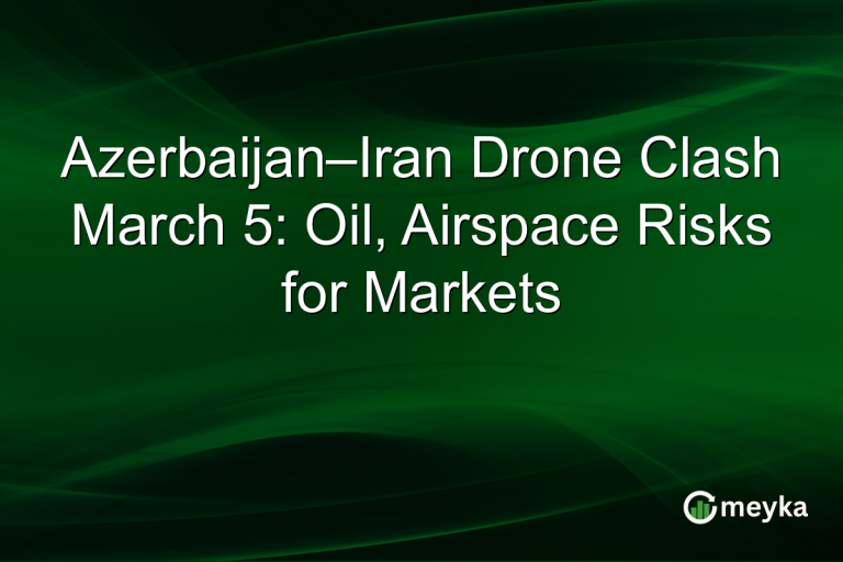 Azerbaijan–Iran Drone Clash March 5: Oil, Airspace Risks for Markets