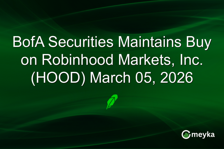 BofA Securities Maintains Buy on Robinhood Markets, Inc. (HOOD) March 05, 2026