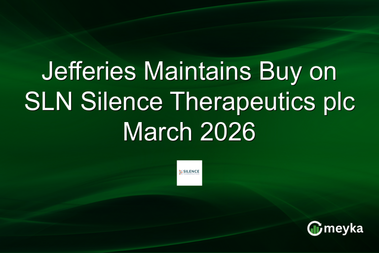 Jefferies Maintains Buy on SLN Silence Therapeutics plc March 2026