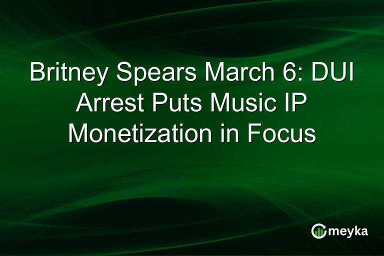 Britney Spears March 6: DUI Arrest Puts Music IP Monetization in Focus