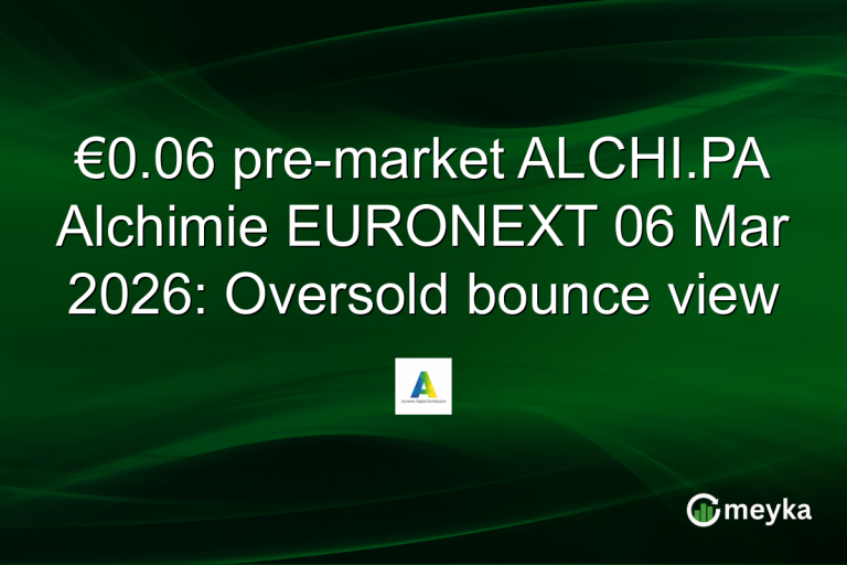 €0.06 pre-market ALCHI.PA Alchimie EURONEXT 06 Mar 2026: Oversold bounce view