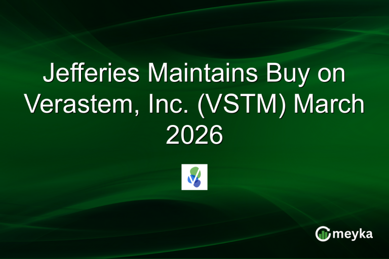 Jefferies Maintains Buy on Verastem, Inc. (VSTM) March 2026