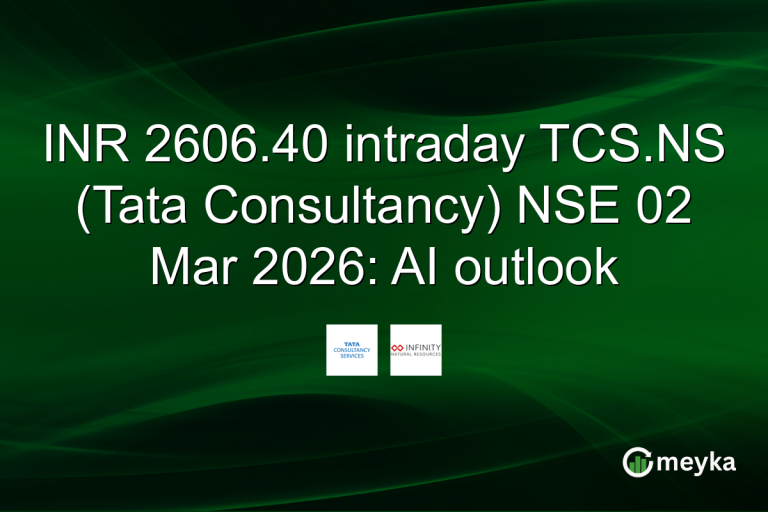 INR 2606.40 intraday TCS.NS (Tata Consultancy) NSE 02 Mar 2026: AI outlook