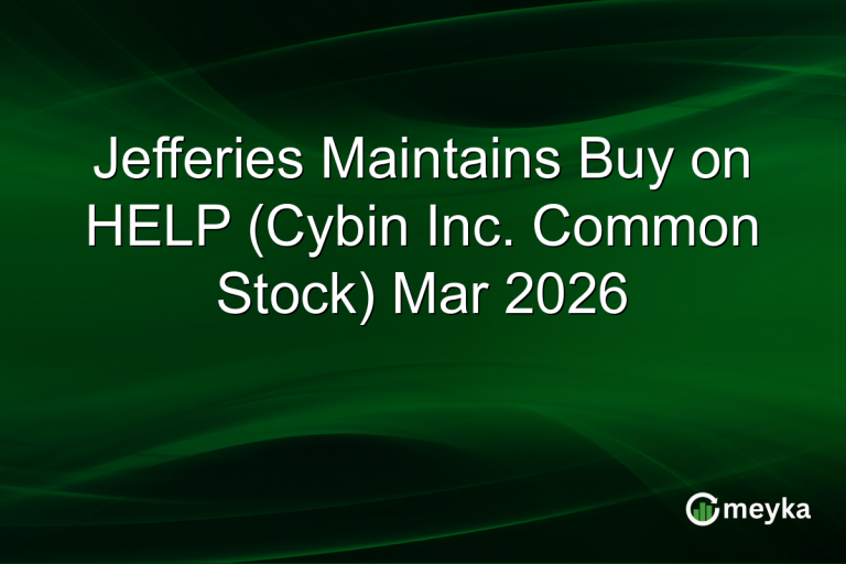 Jefferies Maintains Buy on HELP (Cybin Inc. Common Stock) Mar 2026