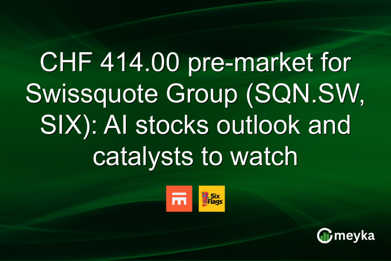 CHF 414.00 pre-market for Swissquote Group (SQN.SW, SIX): AI stocks outlook and catalysts to watch