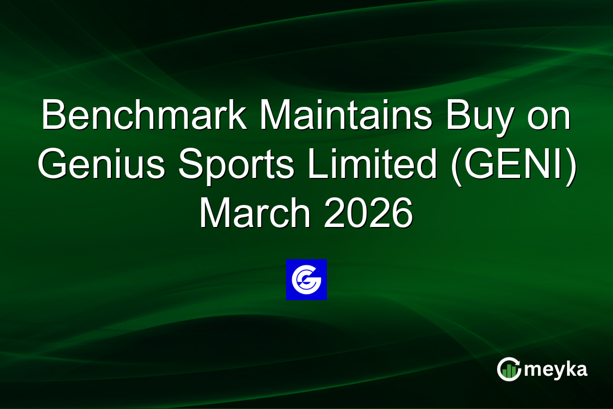 Benchmark Maintains Buy on Genius Sports Limited (GENI) March 2026