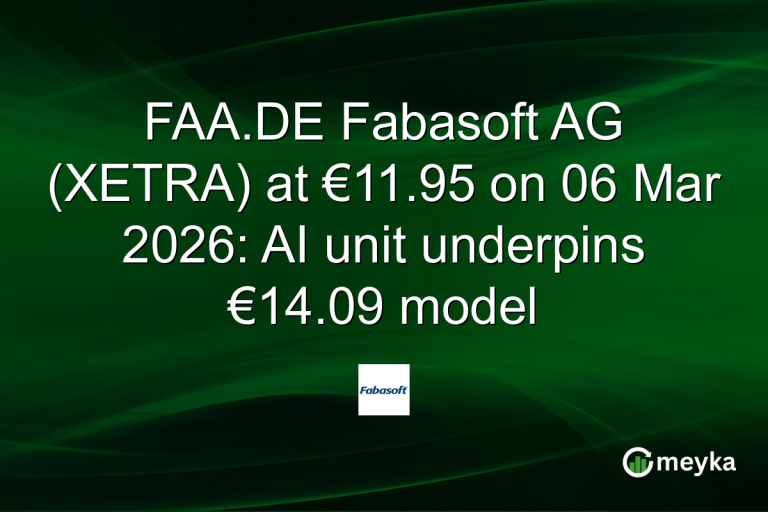 FAA.DE Fabasoft AG (XETRA) at €11.95 on 06 Mar 2026: AI unit underpins €14.09 model