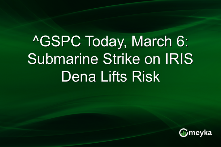 ^GSPC Today, March 6: Submarine Strike on IRIS Dena Lifts Risk