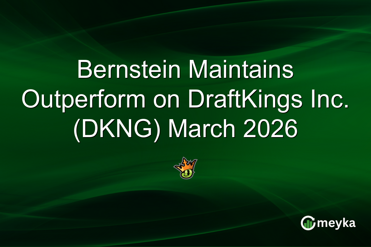 Bernstein Maintains Outperform on DraftKings Inc. (DKNG) March 2026