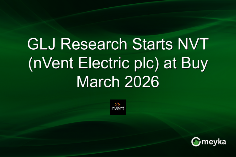 GLJ Research Starts NVT (nVent Electric plc) at Buy March 2026