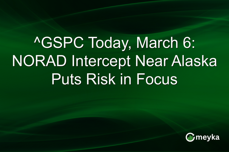 ^GSPC Today, March 6: NORAD Intercept Near Alaska Puts Risk in Focus