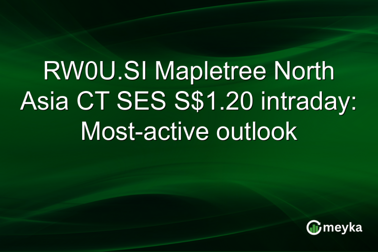 RW0U.SI Mapletree North Asia CT SES S$1.20 intraday: Most-active outlook