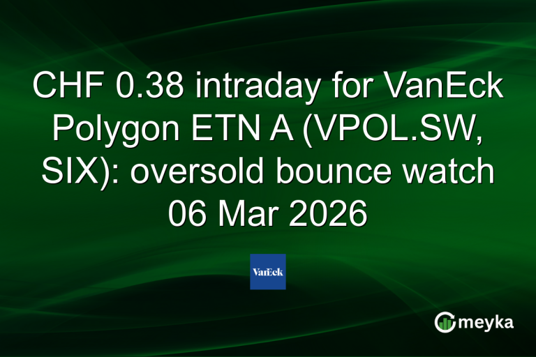 CHF 0.38 intraday for VanEck Polygon ETN A (VPOL.SW, SIX): oversold bounce watch 06 Mar 2026