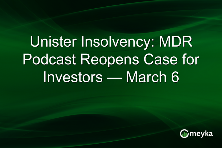 Unister Insolvency: MDR Podcast Reopens Case for Investors — March 6