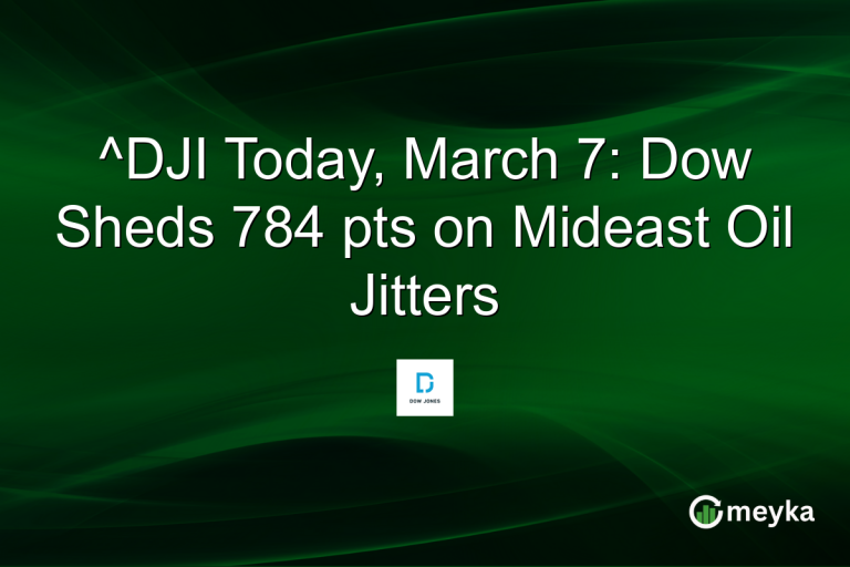 ^DJI Today, March 7: Dow Sheds 784 pts on Mideast Oil Jitters