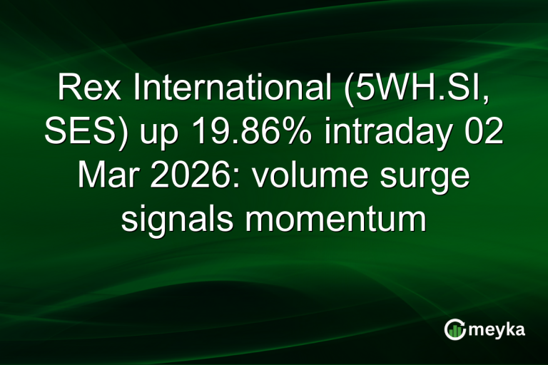 Rex International (5WH.SI, SES) up 19.86% intraday 02 Mar 2026: volume surge signals momentum
