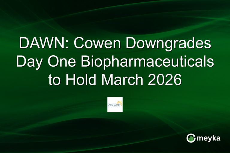 DAWN: Cowen Downgrades Day One Biopharmaceuticals to Hold March 2026