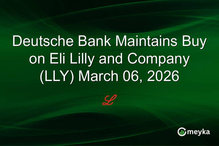Deutsche Bank Maintains Buy on Eli Lilly and Company (LLY) March 06, 2026