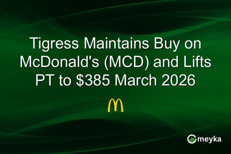 Tigress Maintains Buy on McDonald's (MCD) and Lifts PT to $385 March 2026