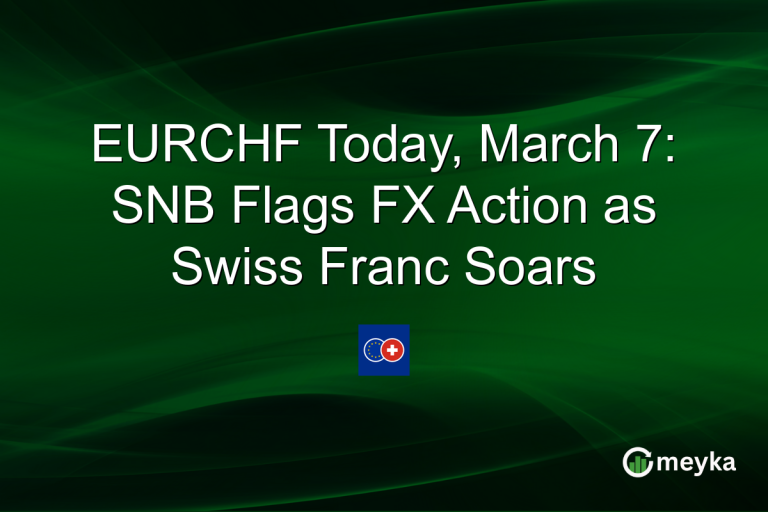 EURCHF Today, March 7: SNB Flags FX Action as Swiss Franc Soars