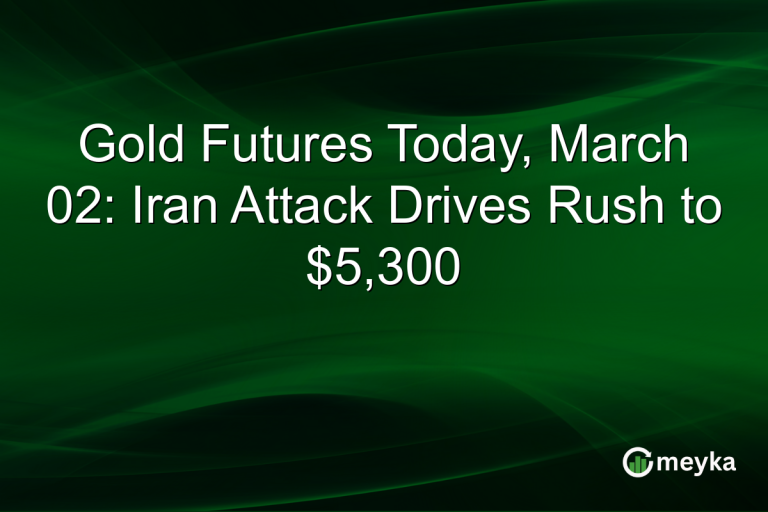 Gold Futures Today, March 02: Iran Attack Drives Rush to $5,300