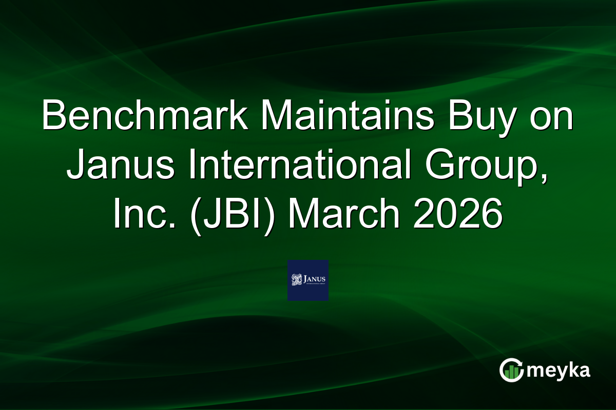Benchmark Maintains Buy on Janus International Group, Inc. (JBI) March 2026