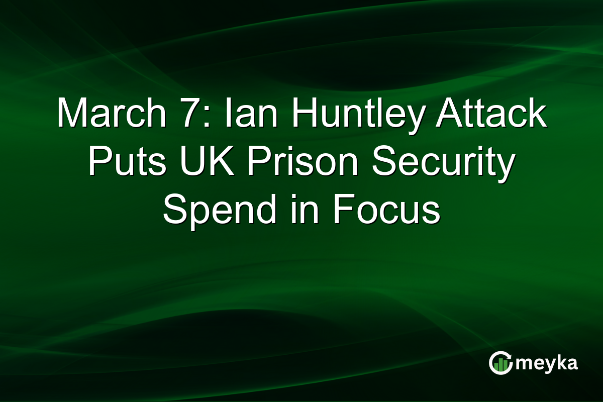 March 7: Ian Huntley Attack Puts UK Prison Security Spend in Focus