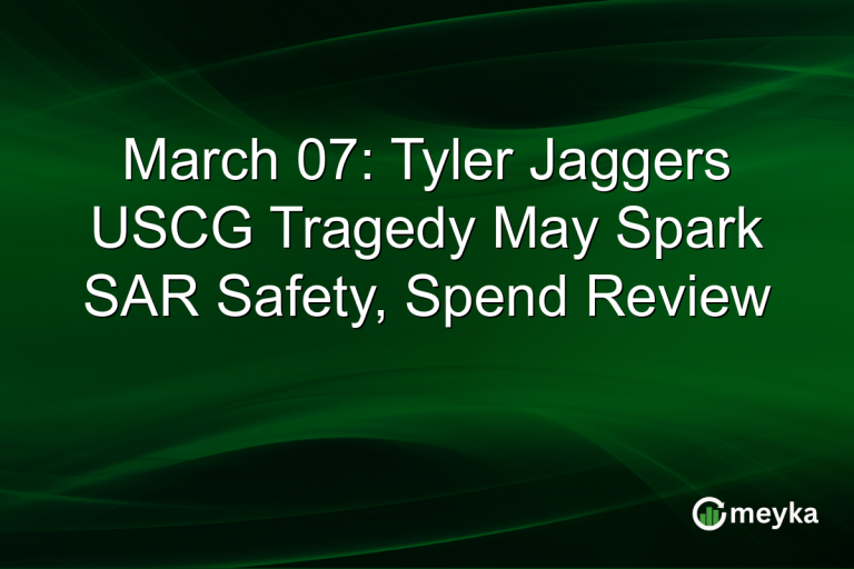 March 07: Tyler Jaggers USCG Tragedy May Spark SAR Safety, Spend Review