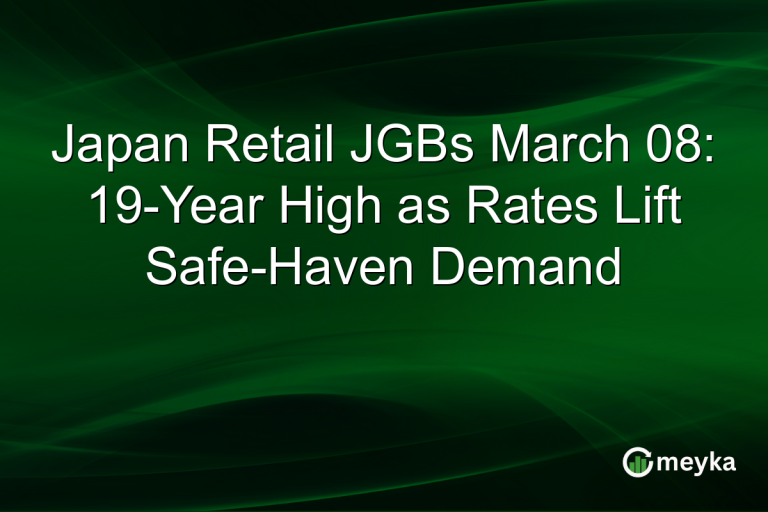 Japan Retail JGBs March 08: 19-Year High as Rates Lift Safe-Haven Demand
