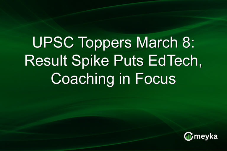 UPSC Toppers March 8: Result Spike Puts EdTech, Coaching in Focus