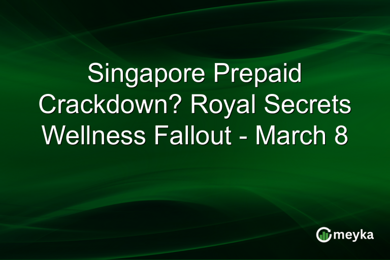 Singapore Prepaid Crackdown? Royal Secrets Wellness Fallout - March 8