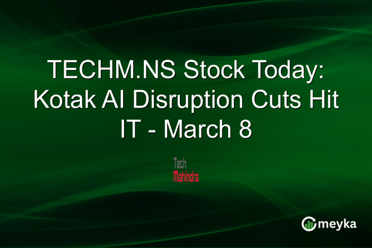 TECHM.NS Stock Today: Kotak AI Disruption Cuts Hit IT - March 8
