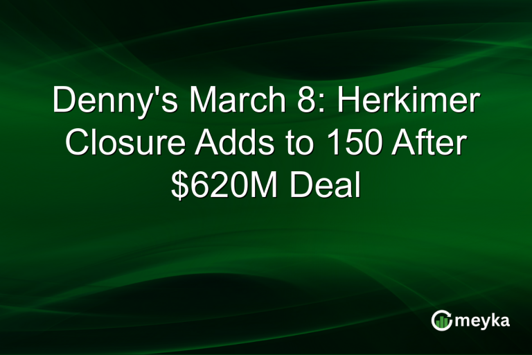 Denny's March 8: Herkimer Closure Adds to 150 After $620M Deal