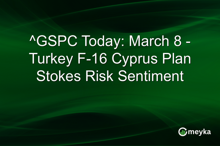 ^GSPC Today: March 8 - Turkey F-16 Cyprus Plan Stokes Risk Sentiment